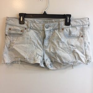 AE 🦅 Acid Wash Destroyed Denim Short